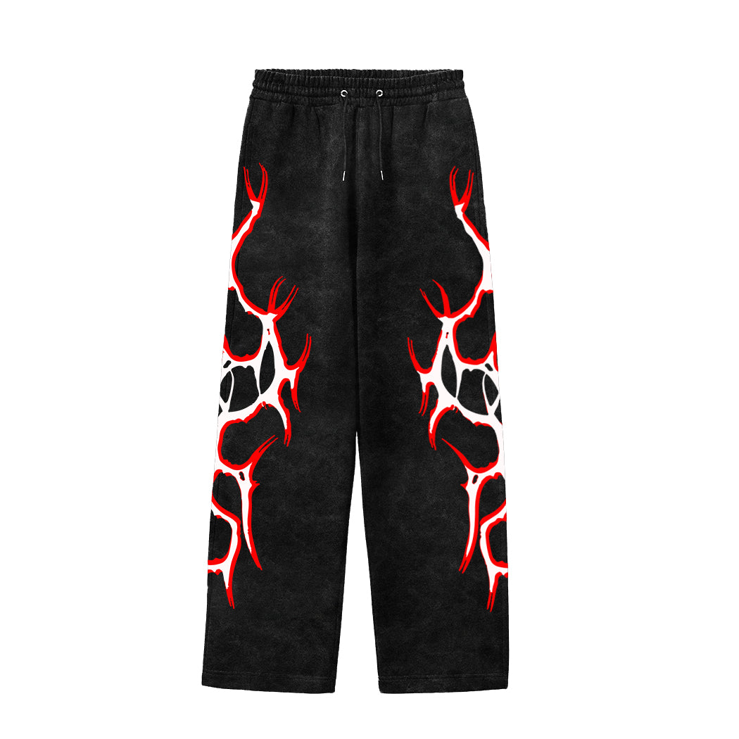Crimson Verge Pants