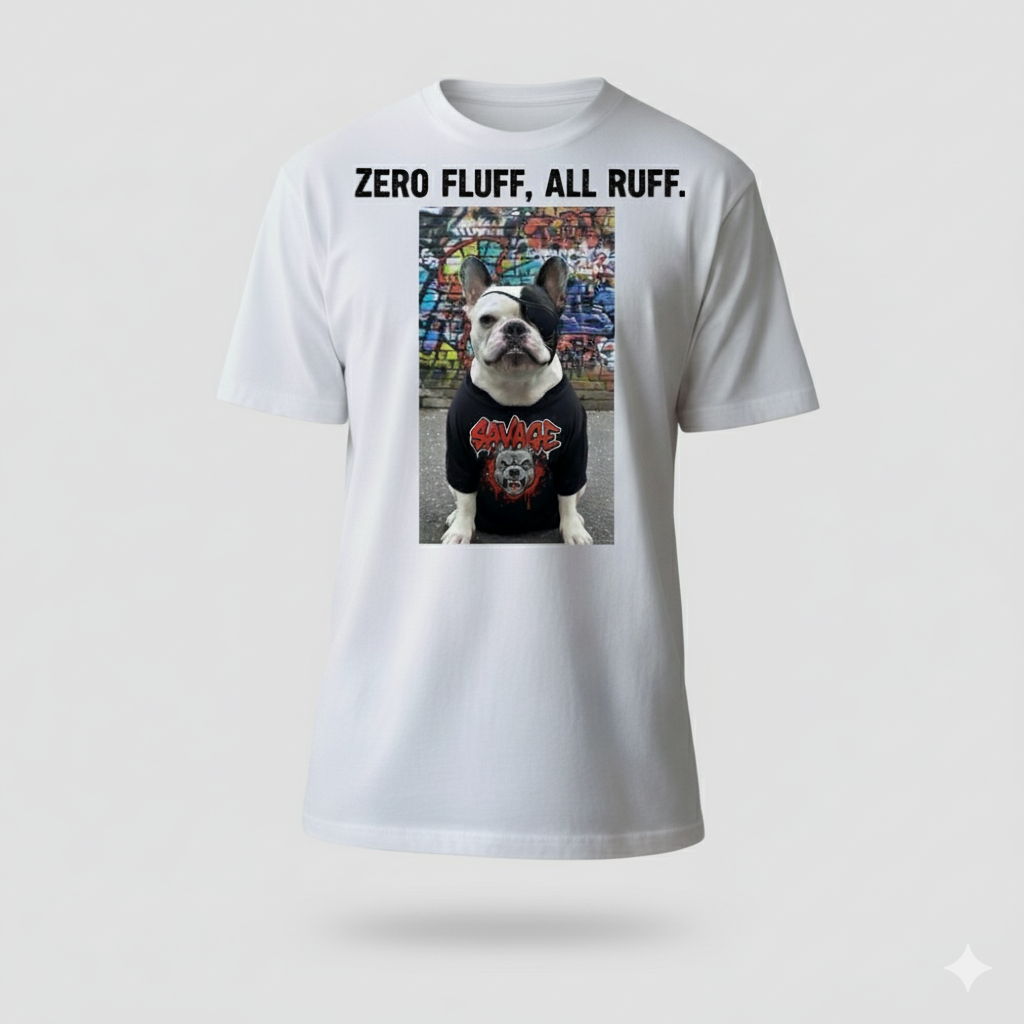 Zero Fluff, All Ruff Tee