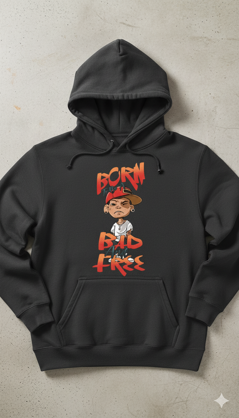 Born Bad & Free Hoodie