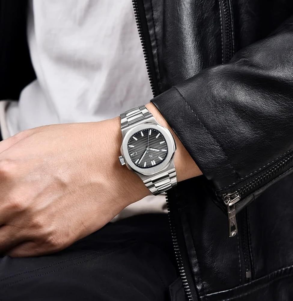 Silver stainless steel