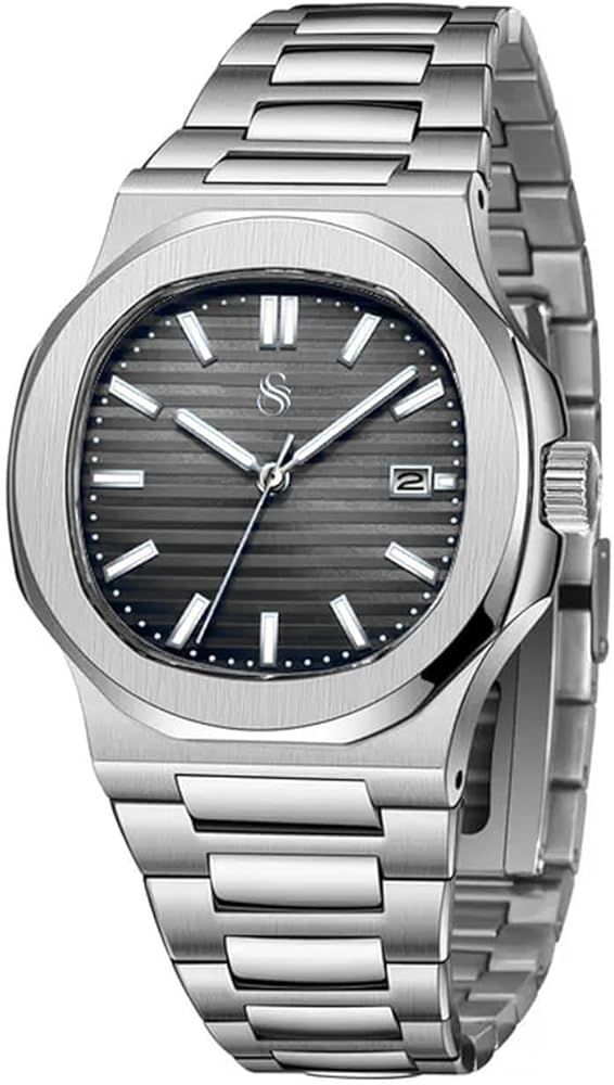 Silver stainless steel